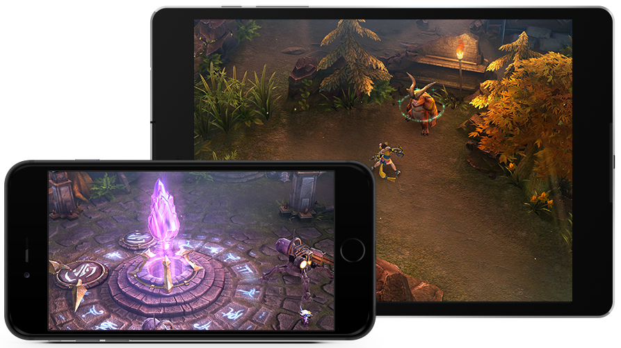 Exciting MOBA Gameplay on Your Touch Screen Device